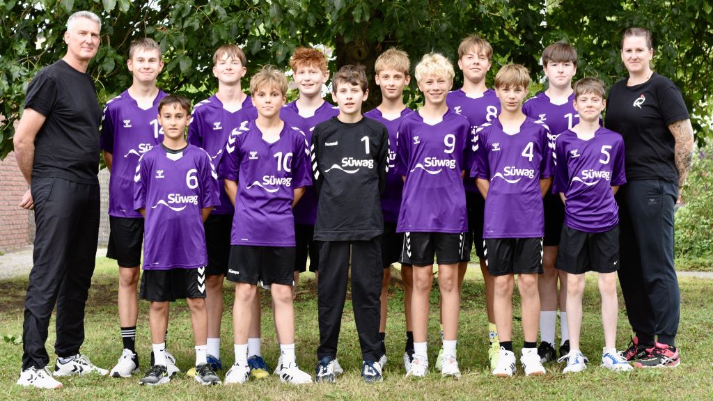 männliche C-Jugend der SG Schwarzbachtal