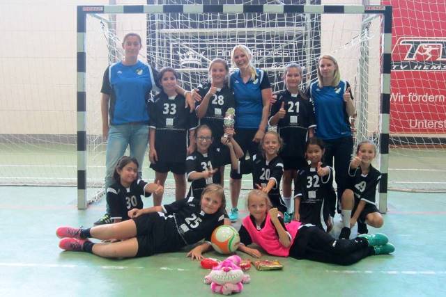 wE-Jugend beim Odenwald-Quelle-Cup 2018 in Hemsbach
